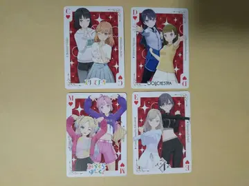 하스노소라 5th 도쿄 공연 CD 물판 특전 트럼프풍 카드 4장 세트