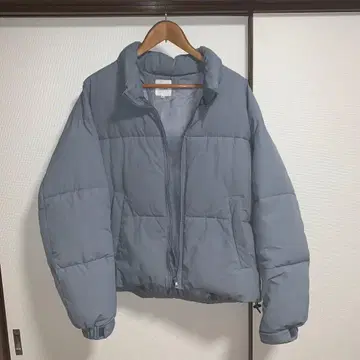 BEAMS-다운 자켓(블루)