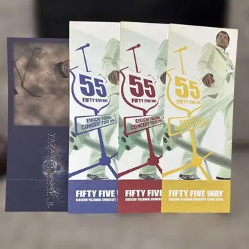 야자와 에이요시 2004 콘서트 투어 55 메모리얼 티켓 일본 무도관 외