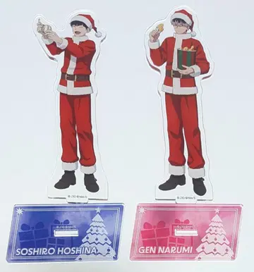 2개 세트 괴수 8호 신작 아크릴 스탠드 산타 호시나 나루미