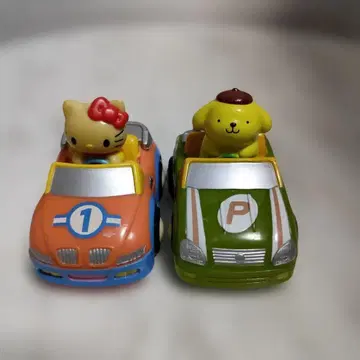 산리오 헬로키티 폼폼푸딩 풀백카