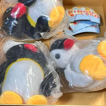 [ 3개 세트 ] PINGU 봉제 인형 2 가챠 핑구 핑가