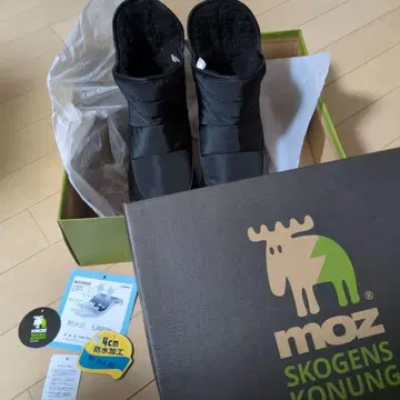 moz SKOGENS KUNGUNG 블랙 부츠