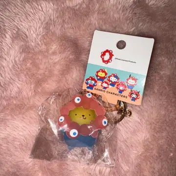 폼폼푸딩 클리어 산리오 미야쿠미야쿠 변신 입체 마스코트 키링