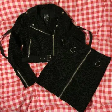 새상품급 kill star 레오파드 벨로아 라이더 셋업