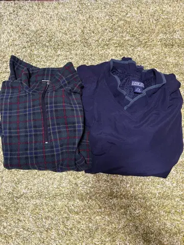 남성용 아우터 2점 묶음 판매