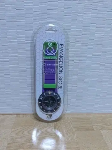 에반게리온 스토어 20주년 기념 손목시계 (EVA01 Ver.)