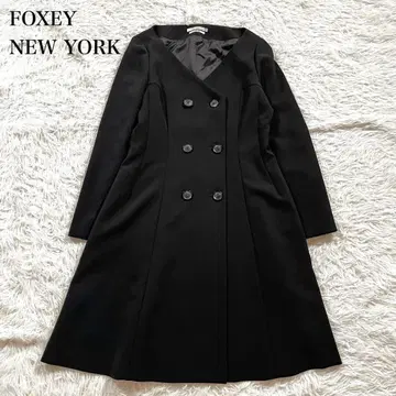 새상품급 폭시 뉴욕 더블 플레어 코트 원피스 40