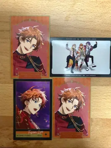 [ IMPACT ] 사진풍 카드 키타미 유세이 4장 세트