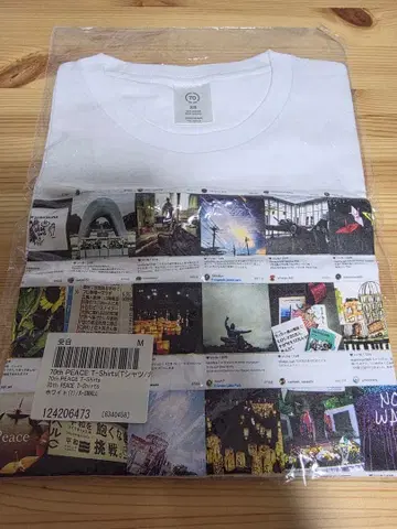 [ 미개봉 새상품 ] ZOZOTOWN 조조타운 70주년 기념 티셔츠 XS