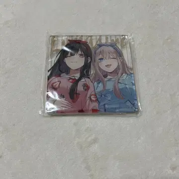 화이트와 블랙의 앨리스 루나&아이리 아크릴 코스터