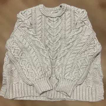 coca 케이블 니트 스웨터 M 사이즈
