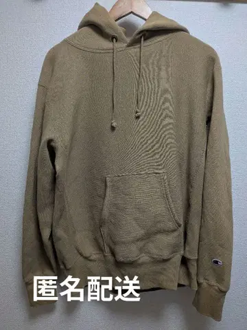 Champion 베이지 후드티 속기모