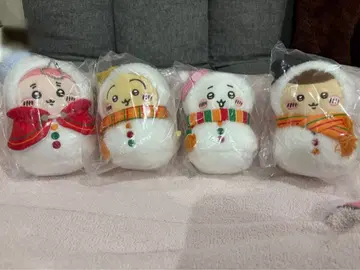 치이카와 애니마이 복권 마스코트 4체 세트 미개봉 새상품