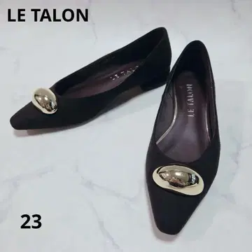 르 탈론 LE TALON 볼륨 메탈 모티브 플랫 브라운 23
