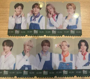 버디 페스티벌 클리어 픽쳐 티켓 컴플리트 세트