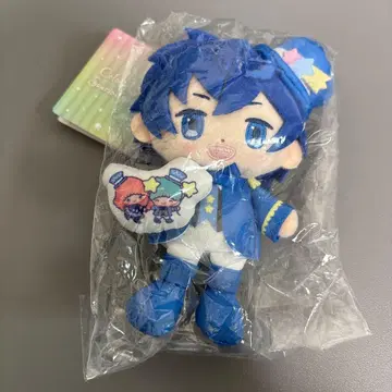 봉제 인형 키링 컬러풀피치 카라피치 마스코트