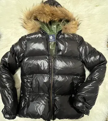 미셸 보드원 다운 자켓 사이즈 L 퍼