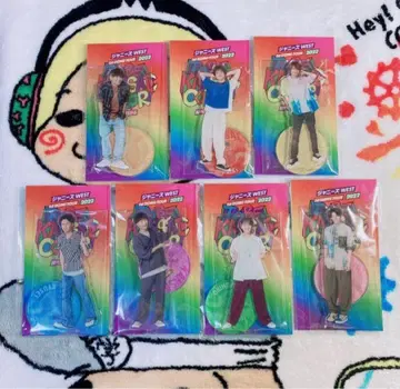 쟈니즈 WEST 미개봉 아크릴 스탠드 7체 세트