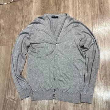 JOHN SMEDLEY 그레이 가디건 S 사이즈