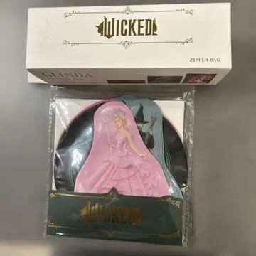 위키드 지퍼 백 2종 3coins