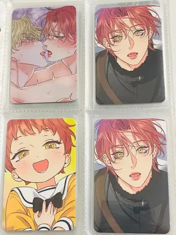 한국 BL honey trouble 트레이딩 카드