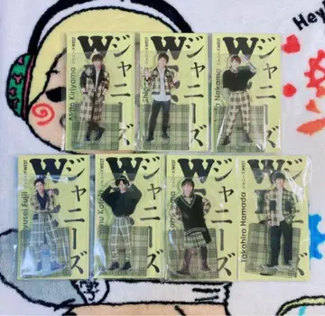 쟈니즈WEST 미개봉 아크릴 스탠드 7체 세트