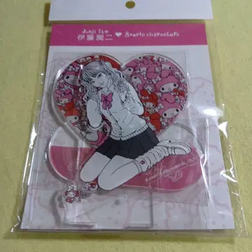 갸루 토미에 마이멜로디 배경 포함 아크릴 스탠드 이토 준지 산리오 정품