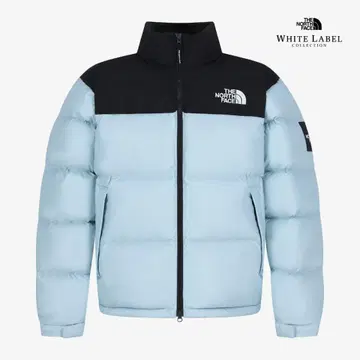 THE NORTH FACE 화이트 라벨 다운 자켓 스카이블루
