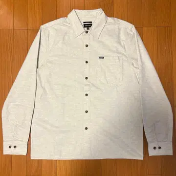 Brixton 긴팔 무지 셔츠 M 사이즈