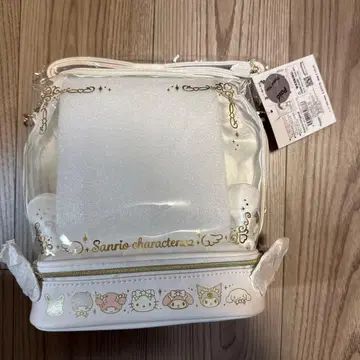 산리오 엔조이 아이돌 시리즈 순백천사 봉제 인형 숄더백