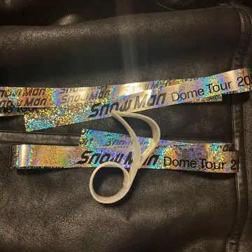 Snow Man Dome Tour 2025-2026 은색 테이프 음표