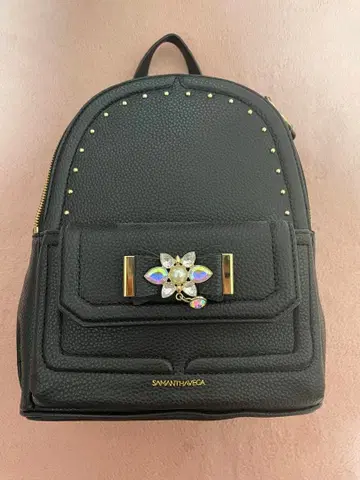 SAMANTHA VEGA 블랙 백팩 소