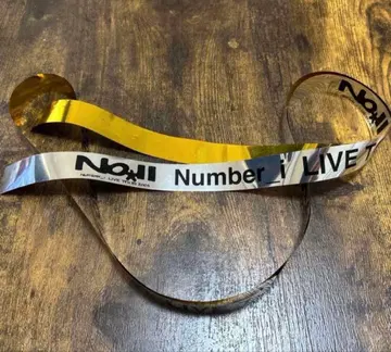 Number i LIVE TOUR 2025 은색 테이프 1개 풀