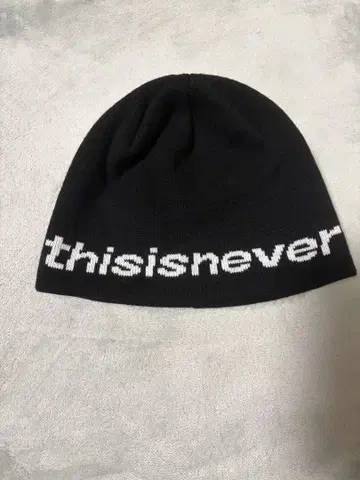 thisisneverthat 블랙 니트 모자
