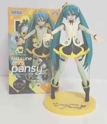 하츠네 미쿠 팬지 피규어 SPM pansy Premium 세가