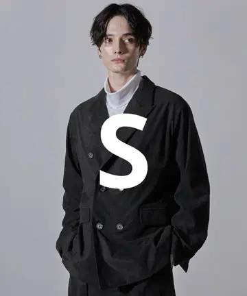 [ 완판템 ] CLEL 더블 테크 페이드 테일러드 자켓 블랙 S