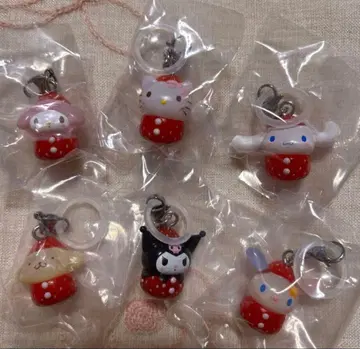 산리오 딸기 메지루시 액세서리 컴플리트 세트 전 6종