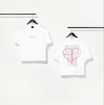 BLACKPINK 티셔츠 BIG HEART LOGO [Short]