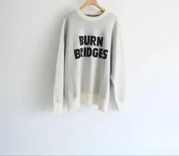 새상품 Spick & Span 더블 자카드 로고 니트