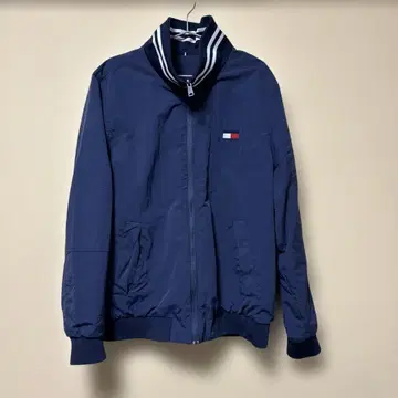 구제 의류 TOMMYHILFIGER 리버서블 풀 집업 나일론 자켓