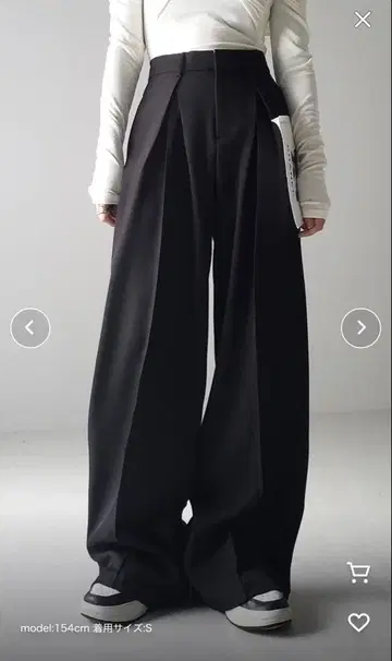 미사용 새상품 택 포함 me+em select 슬랙스 xs 사이즈