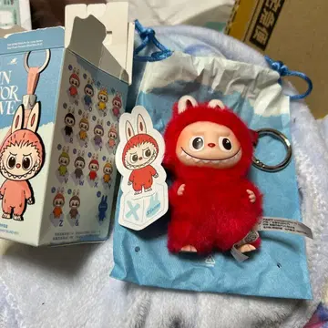 [ X ] 라부부 LABUBU PIN FOR LOVE 봉제 인형 펜던트