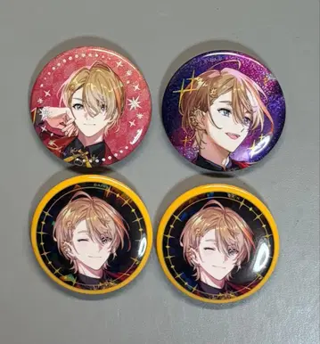 니지산지 VOLTACTION 3SKM IMPACT 캔뱃지 후우라