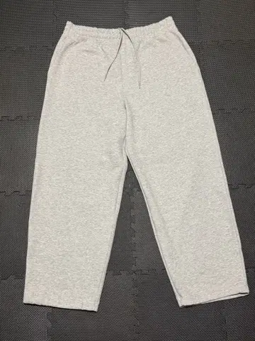 유니클로 C 맨투맨 와이드 팬츠 XL 사이즈 그레이