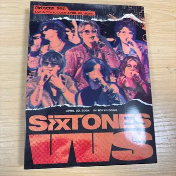 SixTONES VVS 블루레이 초회 한정판