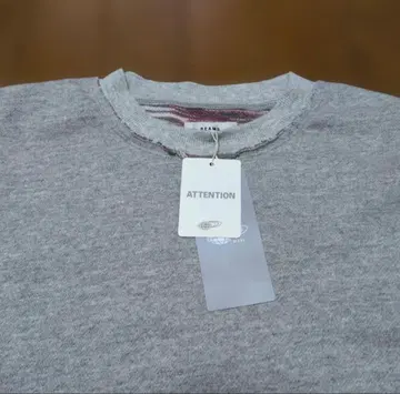 BEAMS 그레이 크루넥 트레이닝복