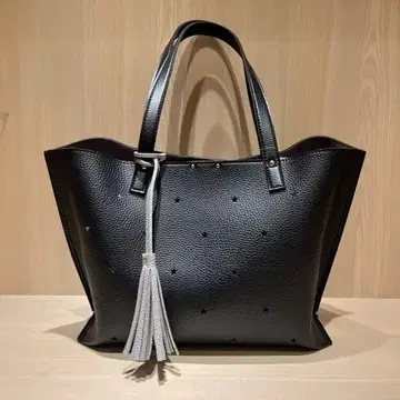 [ A4 수납 가능 ] BEAMS 스타 펀칭 토트백