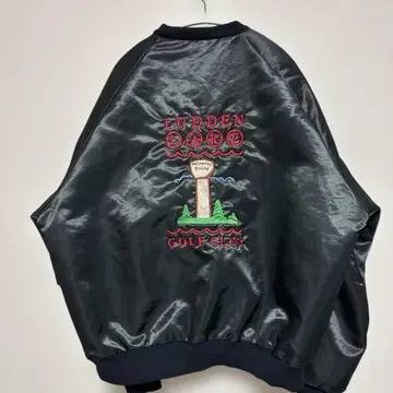 LUDDEN LAKE 골프 클럽 디자인 점퍼 자수