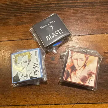 NANA CD풍 아크릴 참 3점 가챠 black stones